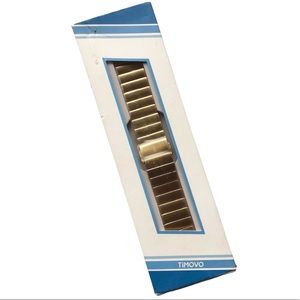 NEW GOLD Stainless Steel Metal Band Apple Watch 38/40/41mm Adjustable